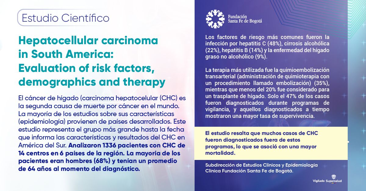 Hepatocellular carcinoma in South America