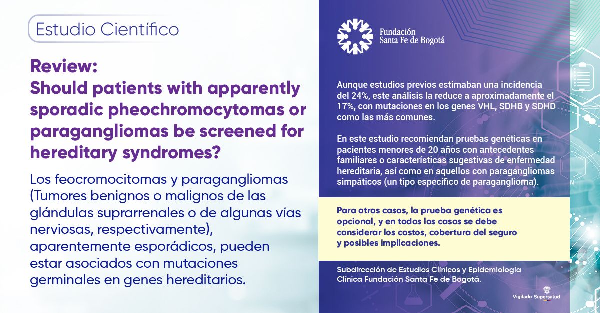 Review: Should patients with apparently sporadic pheochromocytomas