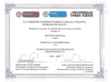 Hospital Universitario - 2014